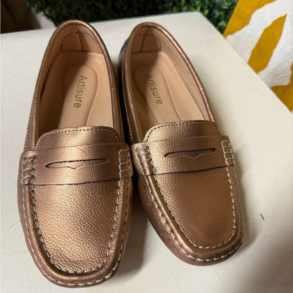 Artis Bronze Loafers
